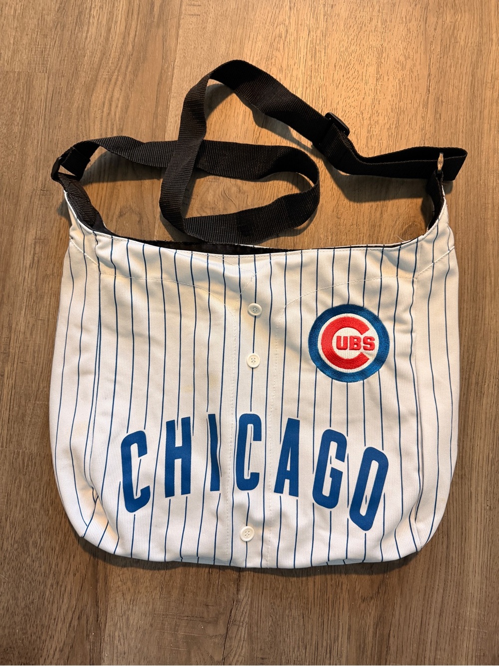 Chicago Cubs Jersey Shoulder Bag - 13.5” x 13”